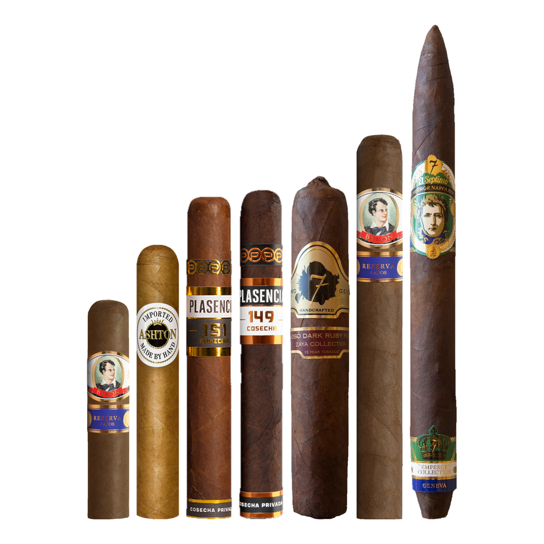 Cigar Inc. The Yacht Club Sampler, at Cigar Inc, Woodland Hills, clean product view