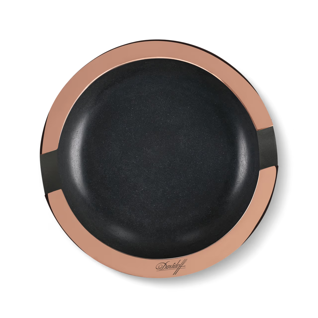 Davidoff Concrete Cigar Ashtray, Small Dark Grey