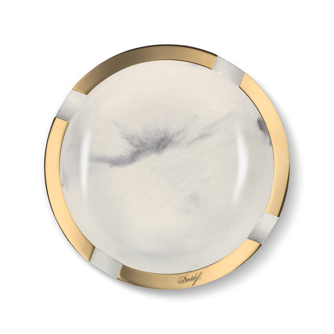 Davidoff Concrete Cigar Ashtray, Large White