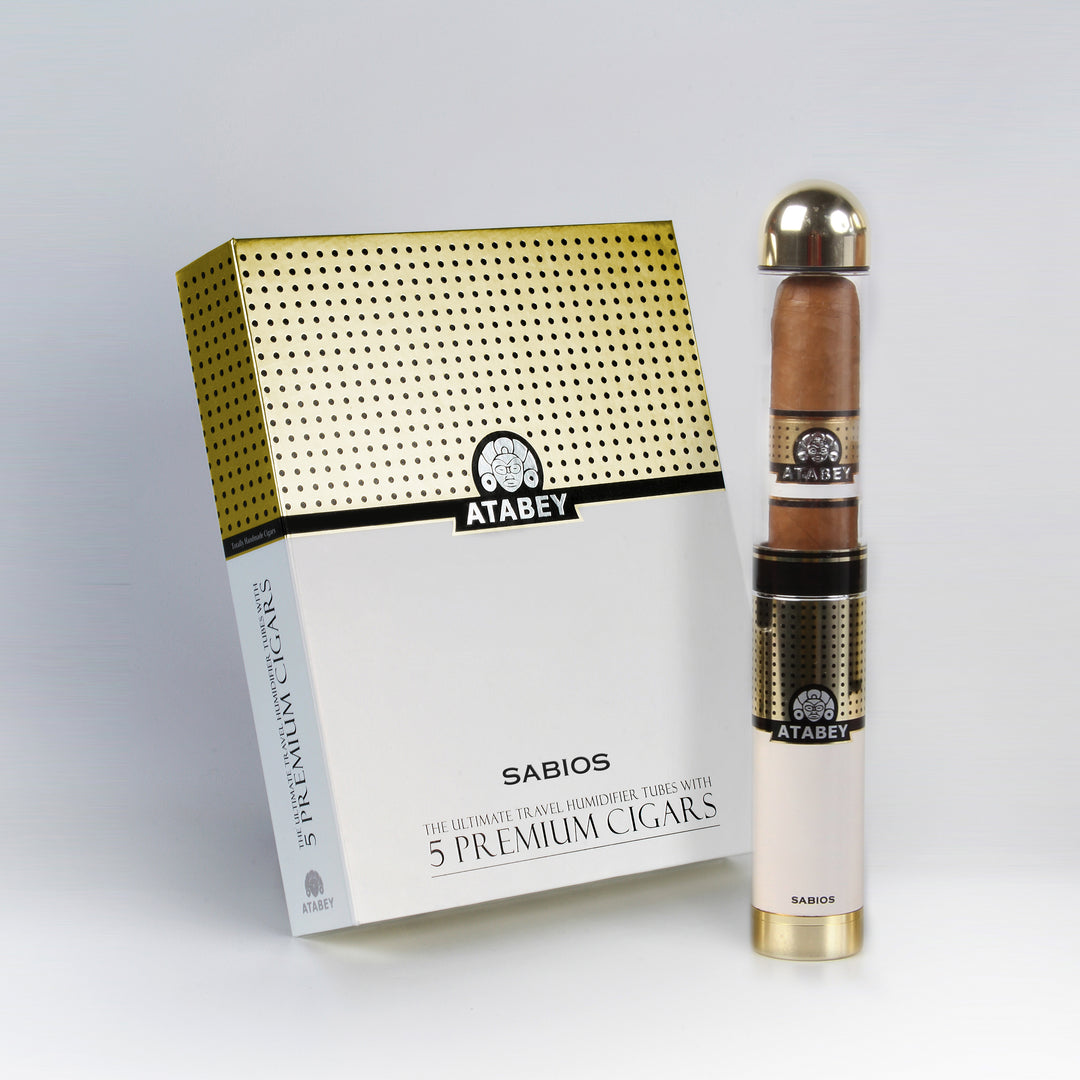 Atabey Sabios 5 1/4 x 52 Robusto Box of 25