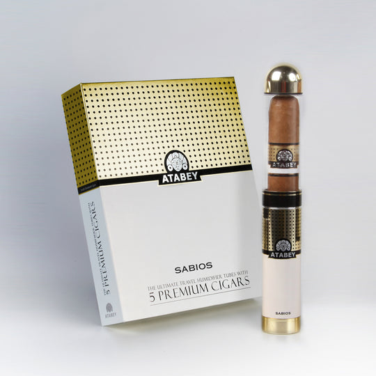 Atabey Sabios 5 1/4 x 52 Robusto Box of 25