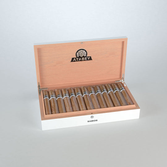 Atabey Sabios 5 1/4 x 52 Robusto Box of 25