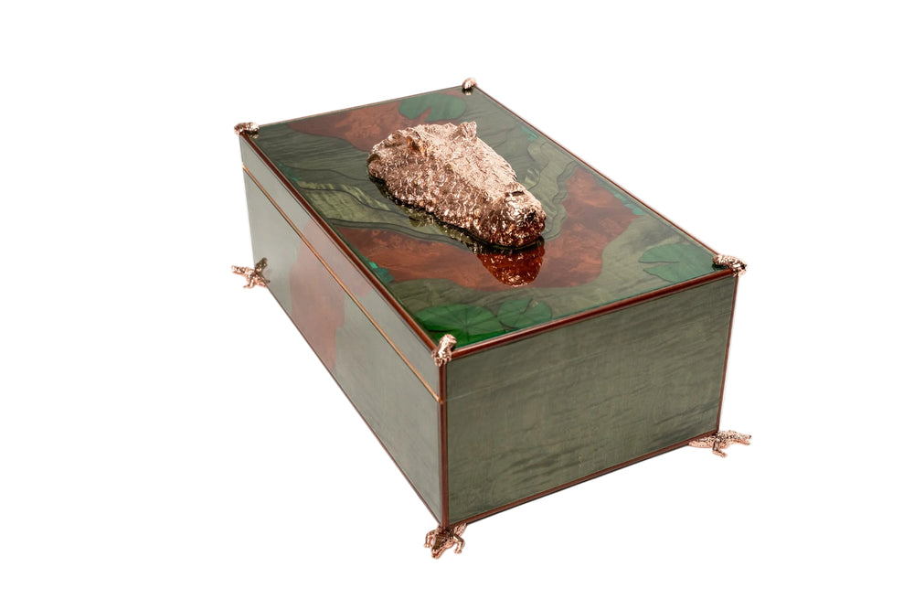 Maccarrone Swamp Alligator 200 Count Limited Edition Humidor