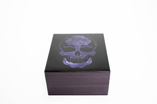 Maccarrone Skull Resin 40 Count Limited Edition Humidor