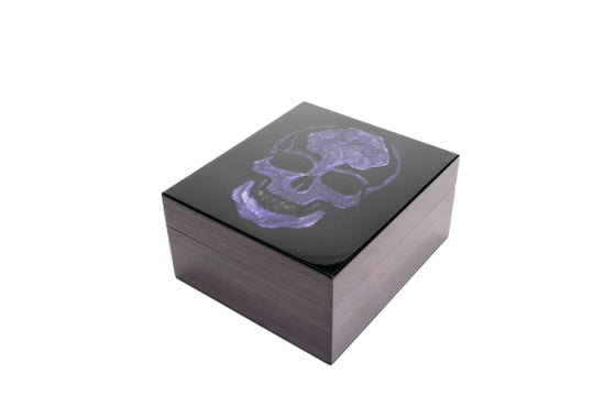 Maccarrone Skull Resin 40 Count Limited Edition Humidor