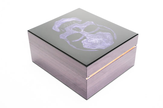 Maccarrone Skull Resin 40 Count Limited Edition Humidor
