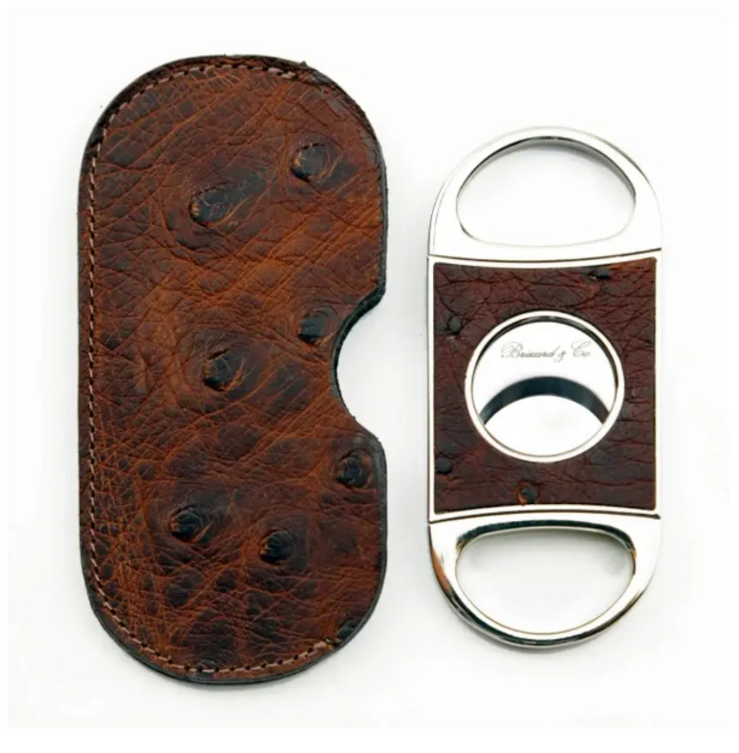 Brizard and Co - Double Guillotine Series 2 Cutter - Ostrich Antique Saddle (Ostrich)