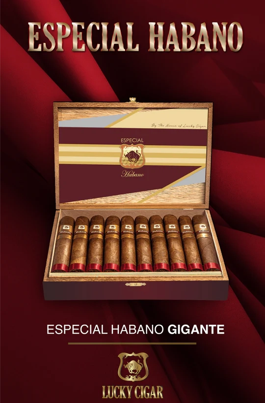 Lucky Cigar - ESPECIAL HABANO Gigante Box Press 7x70