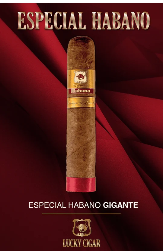 Lucky Cigar - ESPECIAL HABANO Gigante Box Press 7x70