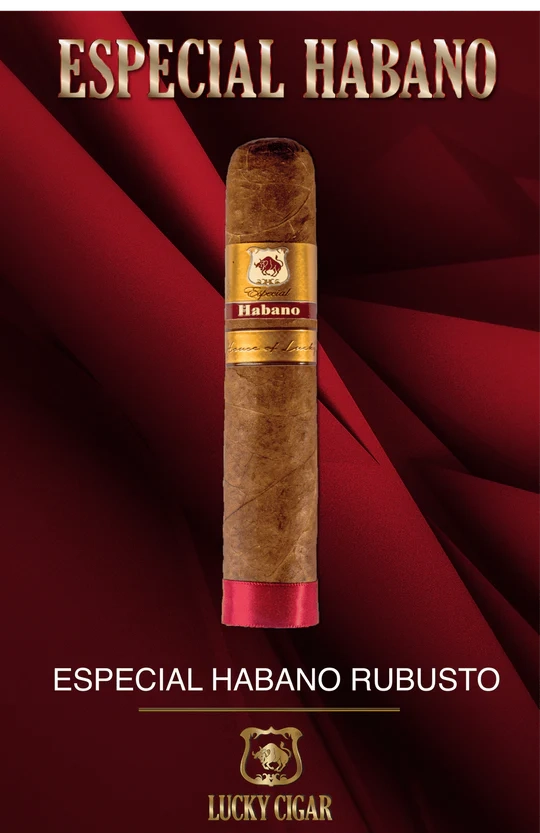 Lucky Cigar - ESPECIAL HABANO Robusto Box Press 5x50