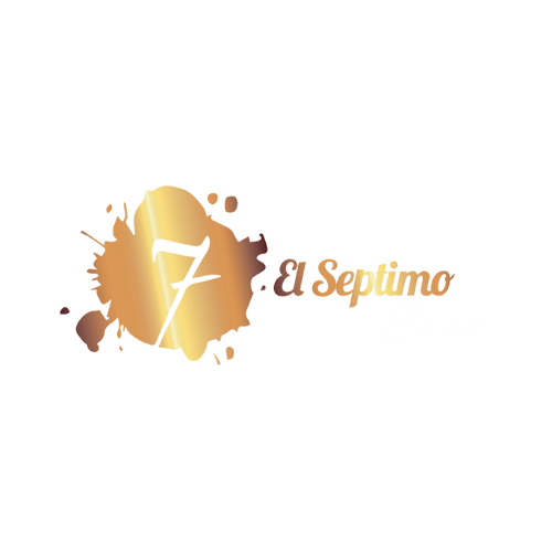 El Septimo white and gold logo