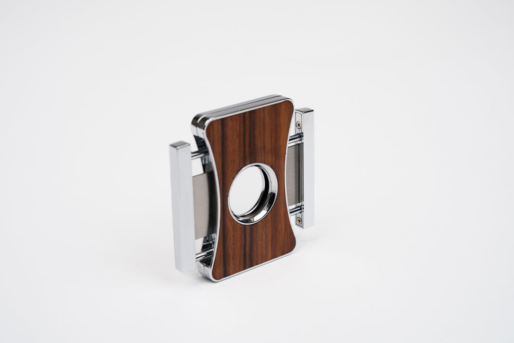 Brizard & Co - The “Elite Series 2” Cutter - White Ostrich Leather & Rosewood