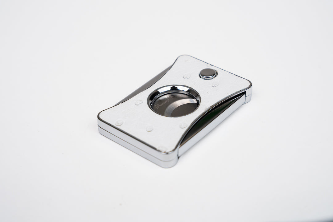 Brizard & Co - The “Elite Series 2” Cutter - White Ostrich Leather & Rosewood