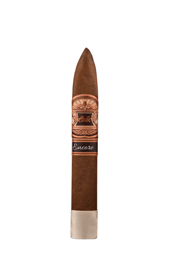 E.P. Carrillo Encore Valientes 6 1/8 x 52 torpedo premium cigar - Cigar Inc. Woodland Hills