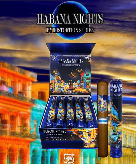 Lucky Cigar - HABANA NIGHTS 6X50 CIGAR FROM THE DISTORTION SERIES