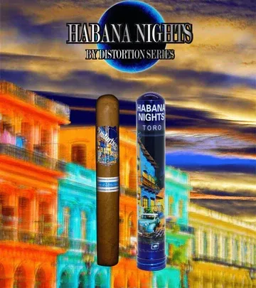 Lucky Cigar - HABANA NIGHTS 6X50 CIGAR FROM THE DISTORTION SERIES - Cigar Inc