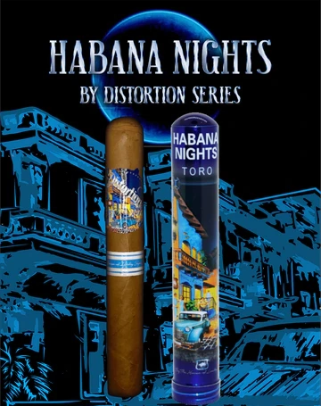 Lucky Cigar - HABANA NIGHTS 6X50 CIGAR FROM THE DISTORTION SERIES