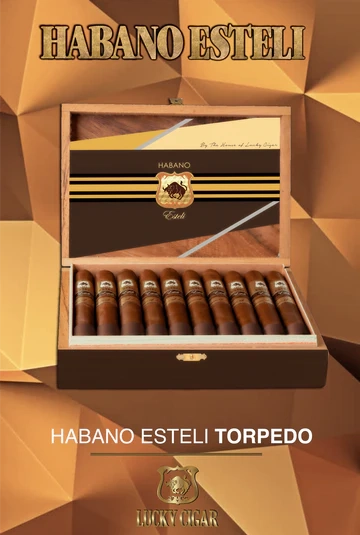 Lucky Cigar - HABANO ESTELI Torpedo 6x52