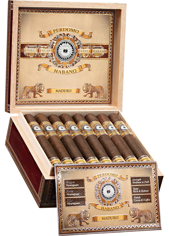 Perdomo Habano Bourbon Maduro Box