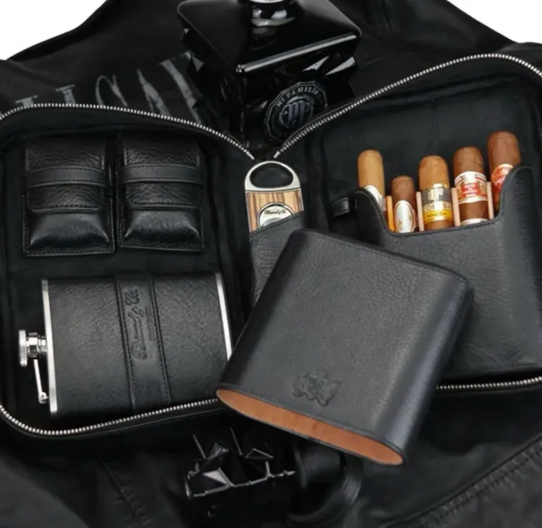 Brizard and Co - Havana Traveler - Black Leather (Leather)