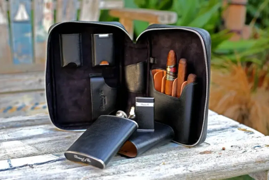Brizard and Co - Havana Traveler - Black Leather (Leather)