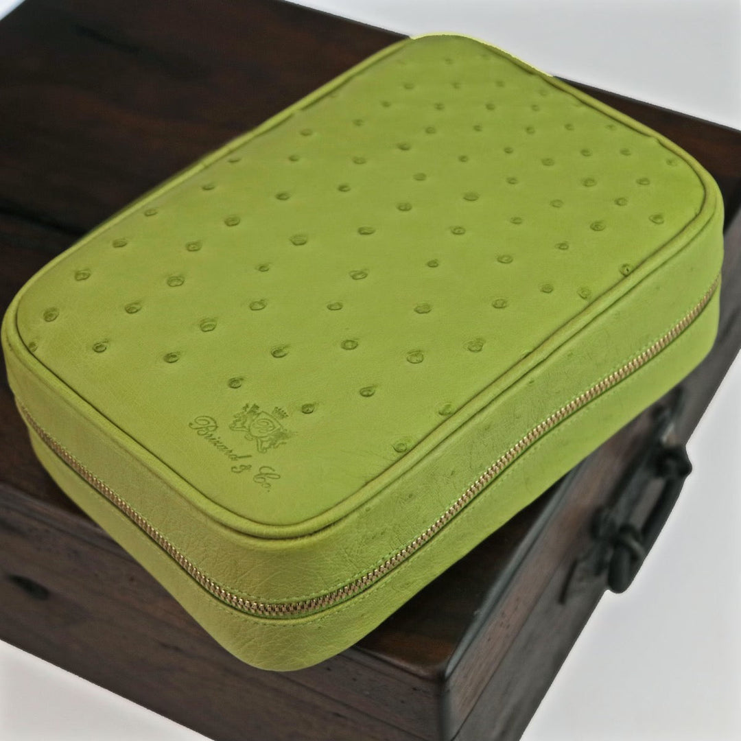 Brizard and Co - Havana Traveler - Matcha Ostrich (Ostrich)