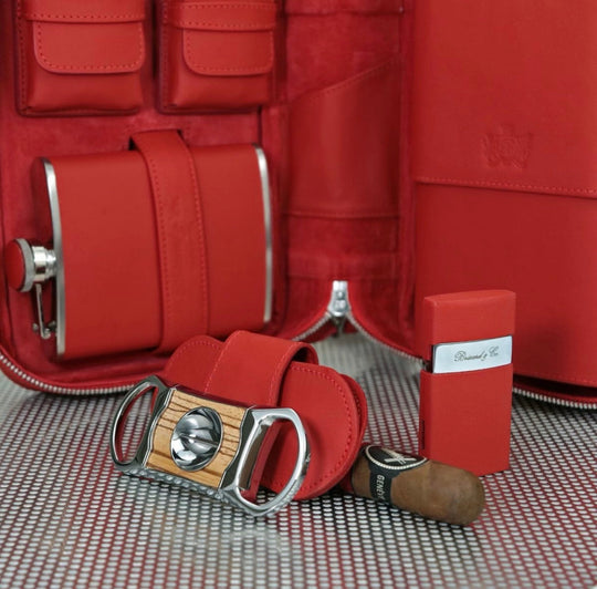Brizard and Co - Havana Traveler - Red Leather (Leather)