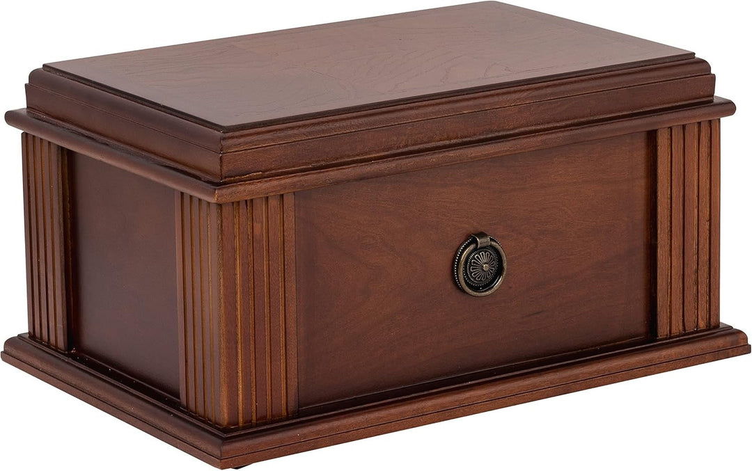 Humidor Supreme Amalfi Walnut Humidor 60-105 Cigar Capacity with 4 Xikar-Boveda 84% Seasoning Packs - view 4