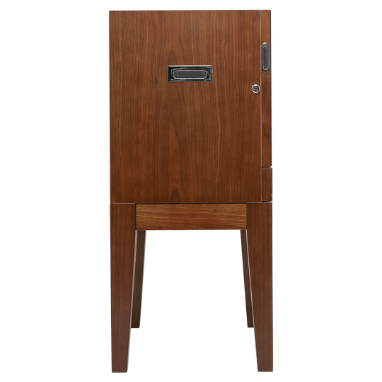 Humidor Supreme Balthazar II Walnut Oak End Table Humidor with Front Opening - view 5