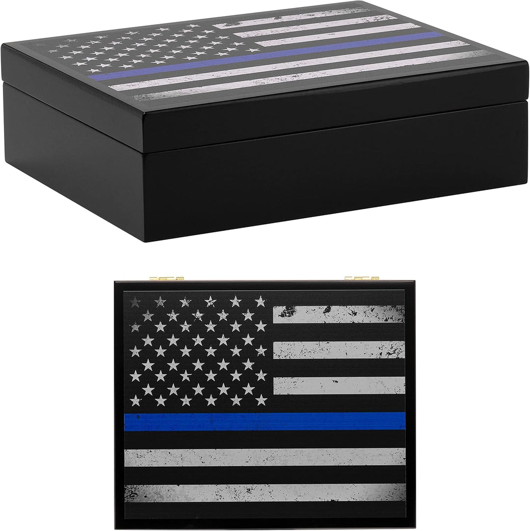 Humidor Supreme Blue Line Travel Humidor 20 Cigar Capacity - view 7