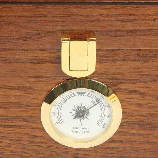 Humidor Supreme Capri Elegant Glasstop Humidor 25 Cigar Capacity with 2 Xikar-Boveda 84% Seasoning Packs - view 6