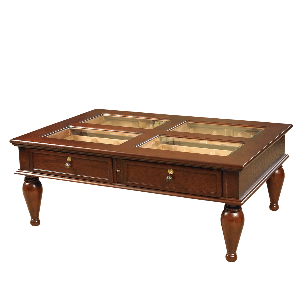 Humidor Supreme Coffee Table Humidor in Mahogany