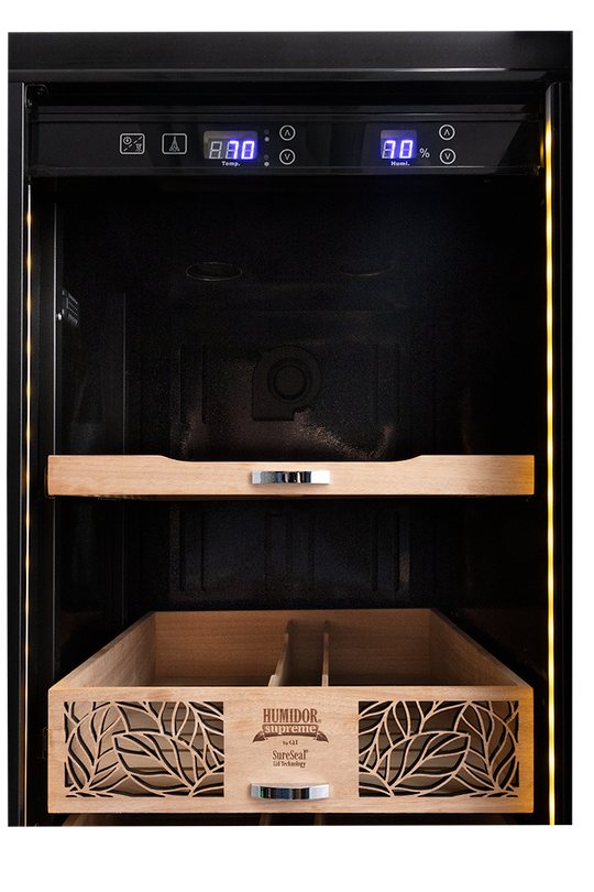 Humidor Supreme Electronic 9200 Cigar Cabinet, 2500-3000 Cigar Capacity, Black - view 5