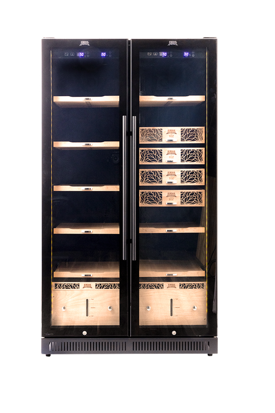 Humidor Supreme Electronic 9200 Cigar Cabinet, 2500-3000 Cigar Capacity, Black - view 6