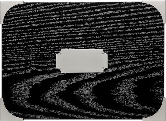 Humidor Supreme Ironside Black Humidor with Metal Accents 60-95 Cigar Capacity with Xikar-Boveda 84% Seasoning Packs - view 6