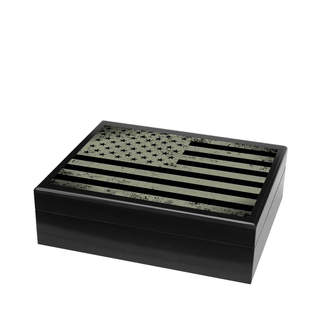 Humidor Supreme Military Humidor 20 Cigar Capacity