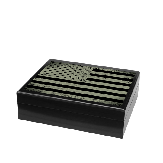 Humidor Supreme Military Humidor 20 Cigar Capacity
