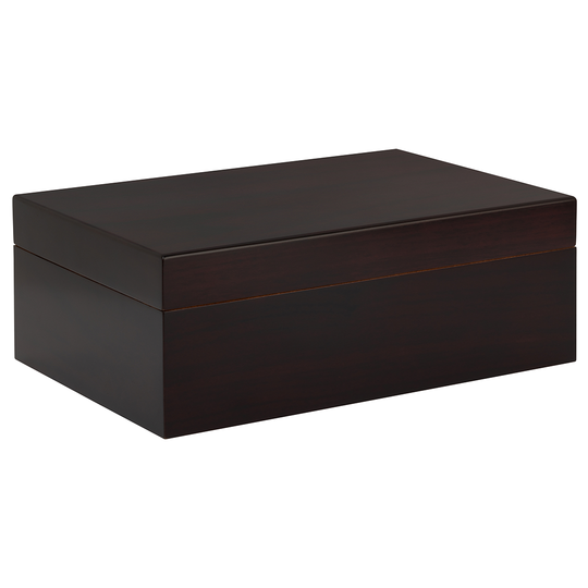 Humidor Supreme Porto Rosewood Humidor 40-70 Cigar Capacity with 3 Xikar-Boveda 84% Seasoning Packs
