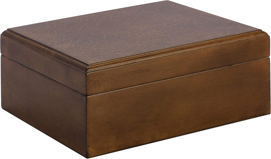 Humidor Supreme Rawhide Humidor with Crackel Finish 25-50 Cigar Capacity with 1 Xikar-Boveda 84% Seasoning Pack - view 3