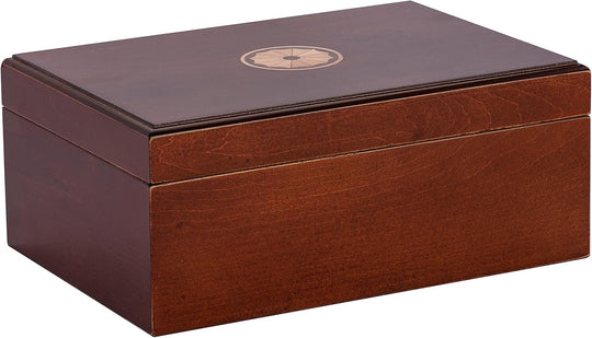 Humidor Supreme Sao Paolo Humidor with Inlay 50 Cigar Capacity with 5 Xikar-Boveda 84% Seasoning Packs - view 4
