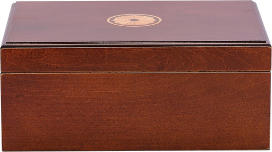 Humidor Supreme Sao Paolo Humidor with Inlay 50 Cigar Capacity with 5 Xikar-Boveda 84% Seasoning Packs - view 5