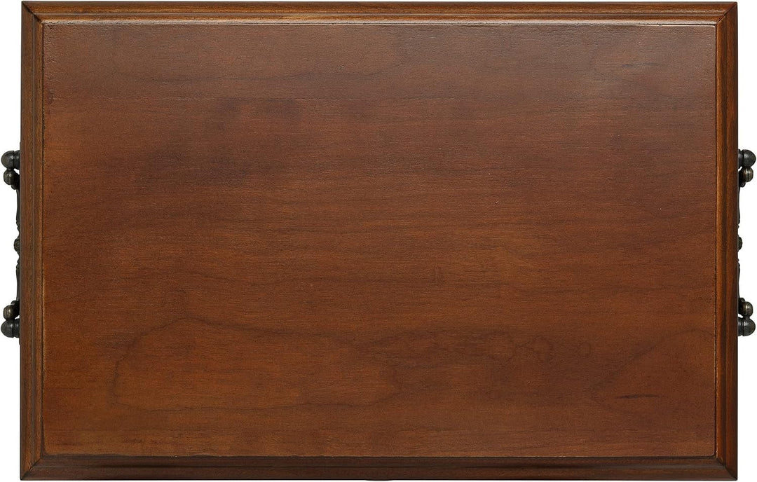 Humidor Supreme Tradition Solid Wood Antique Humidor in Golden Cherry Finish 125 Cigar Capacity with 4 Xikar-Boveda 84% Seasoning Packs - view 6