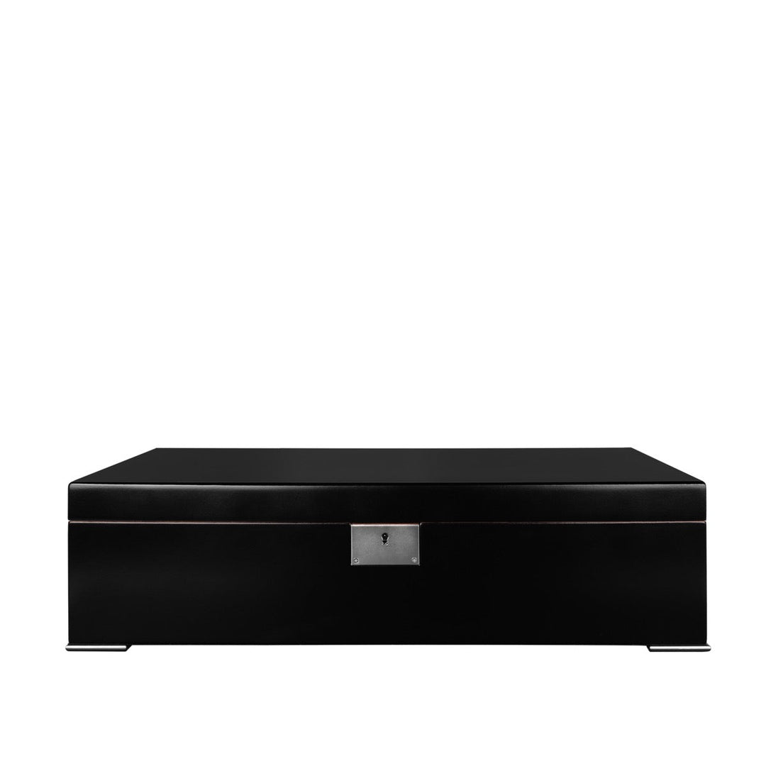 Humidor Supreme Valentino Noir in Black Finish 85-150 Cigar Capacity - view 2