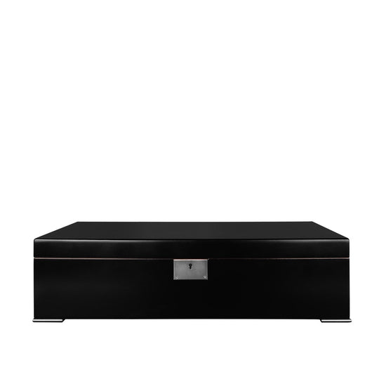 Humidor Supreme Valentino Noir in Black Finish 85-150 Cigar Capacity - view 2