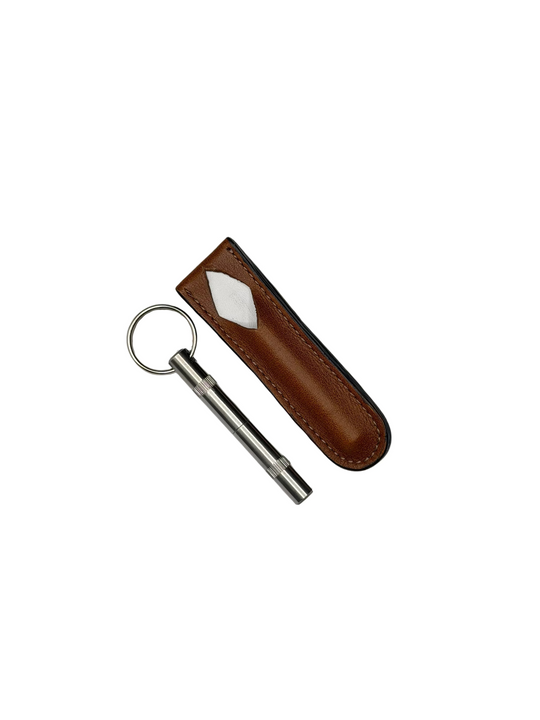 Brizard and Co - Trilogy "Spear" Whisky Calf Leather & White (Leather)