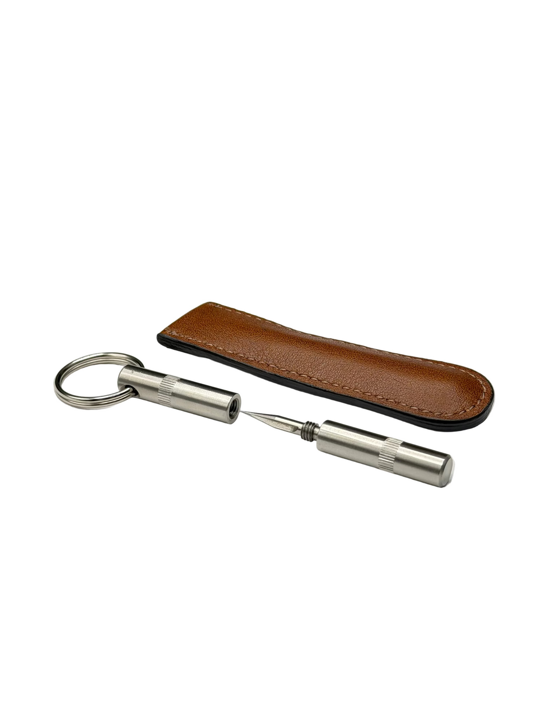 Brizard and Co - Trilogy "Spear" Whisky Calf Leather & White (Leather)