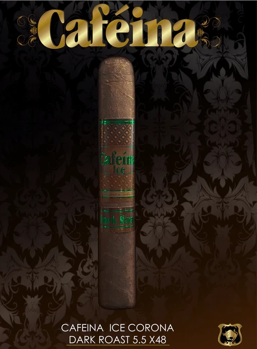 Lucky Cigar - INFUSED CIGARS: CAFEINA ICE DARK ROAST CORONA 5.5X48