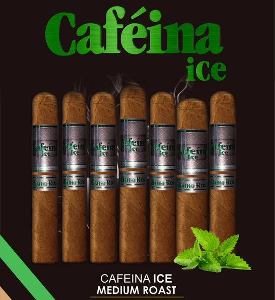 Lucky Cigar - INFUSED CIGARS: CAFEINA ICE MEDIUM ROAST MAGNUM 5X58