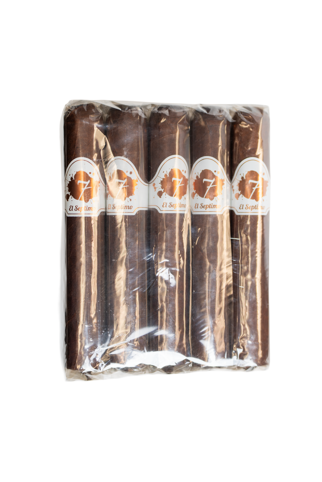 El Septimo Kolosso White bundle of 25 premium cigars in clear packaging