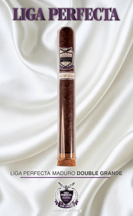Lucky Cigar - LIGA PERFECTA RUM DOUBLE GRANDE MADURO 7.5X50